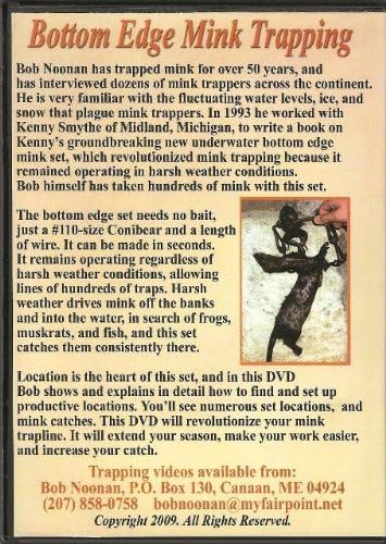 Bottom Edge Mink Trapping - DVD Video