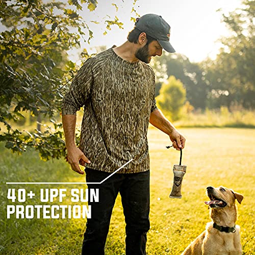 Mossy Oak Camo Hunting Shirts for Men Long Sleeve