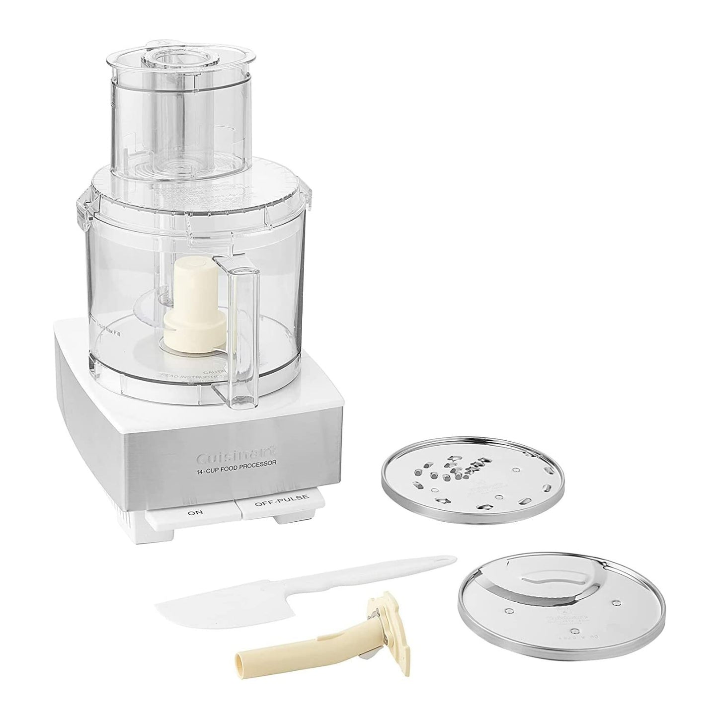 Cuisinart Food Processor 14-Cup Vegetable Chopper for Mincing, Dicing, Shredding, Puree & Kneading Dough, Stainless Steel, DFP-14BCNY