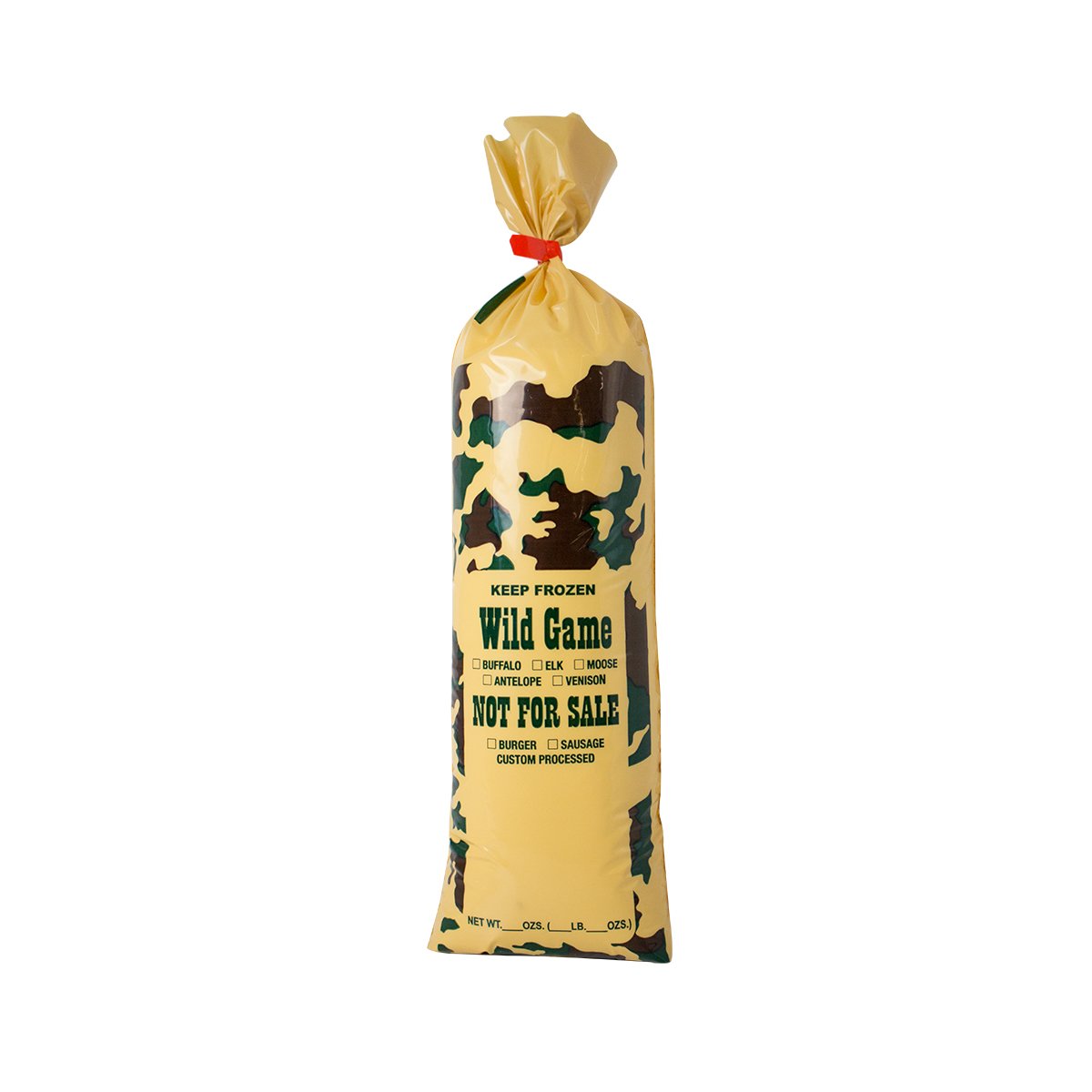 UltraSource Wild Game Freezer Meat Bags "Not for Sale" (2lb - 1000 pack, Camo)