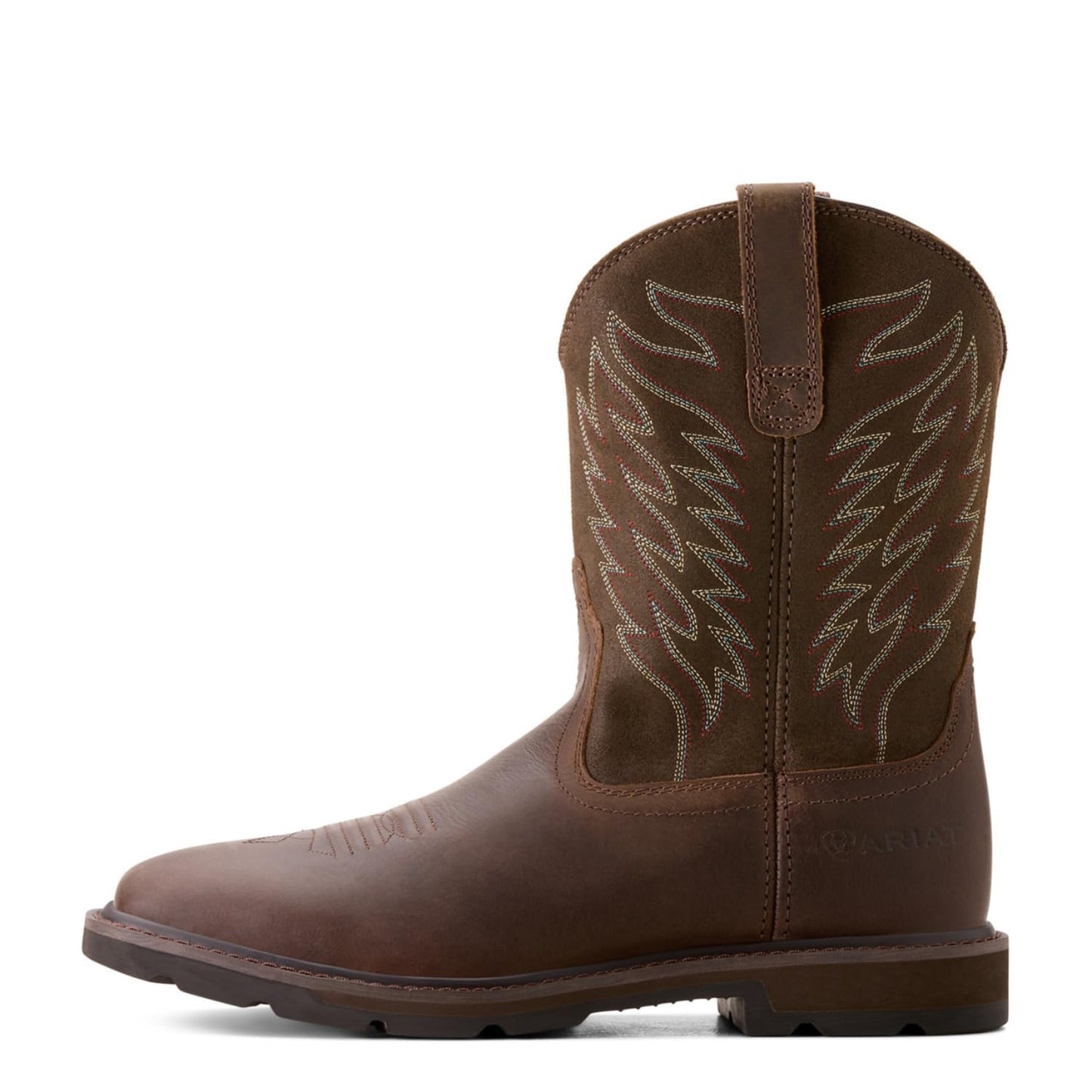 ARIAT Mens Groundbreaker 10 Inch Electrical Soft Toe Work/Duty - Brown