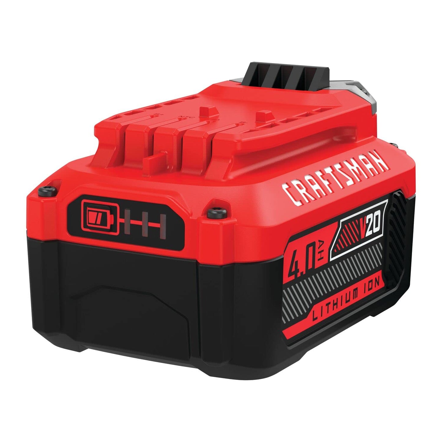 CRAFTSMAN 20V Power Tool Battery 2-Pack, Lithium-ion with Charger (CMCB204-2CK)