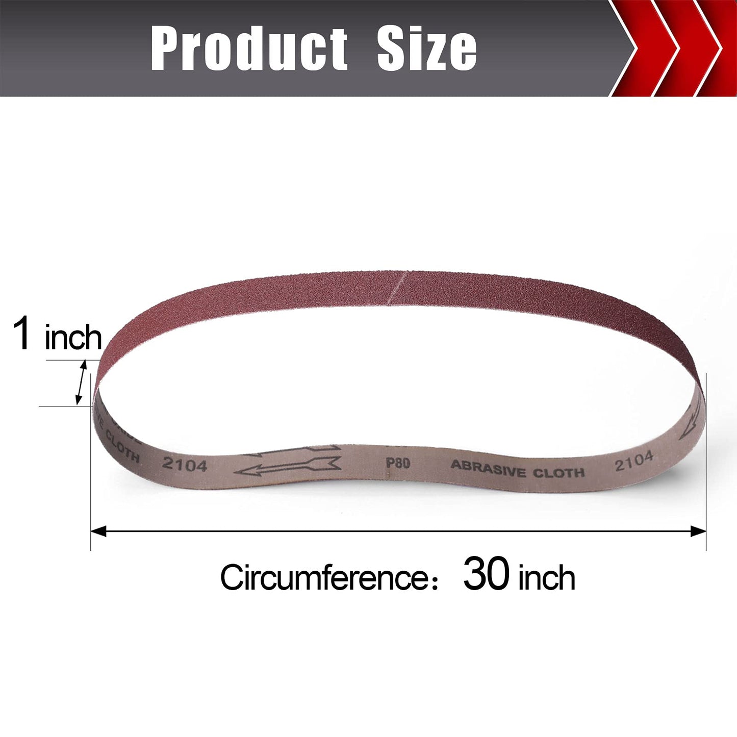 3×18 Inch Belt Sander Sanding Belt, 21 Pack Belt Sander Paper 40/60/80/120/180/240/400 Grits Assortment Aluminum Oxide Sanding Belts for Belt Sander Knife Sharpening Wood Metal Polishing