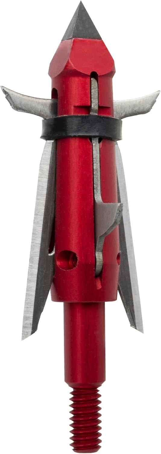 TenPoint Nemesis Broadhead - Pack of 3-100-Grain, Four-Blade, Expandable Design