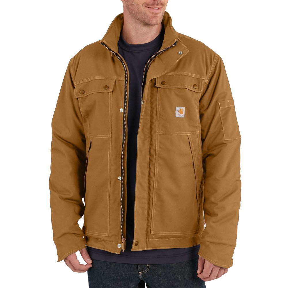 Carhartt Men's Flame Resistant Full Swing Relaxed Fit Quick Duck Insulated Coat