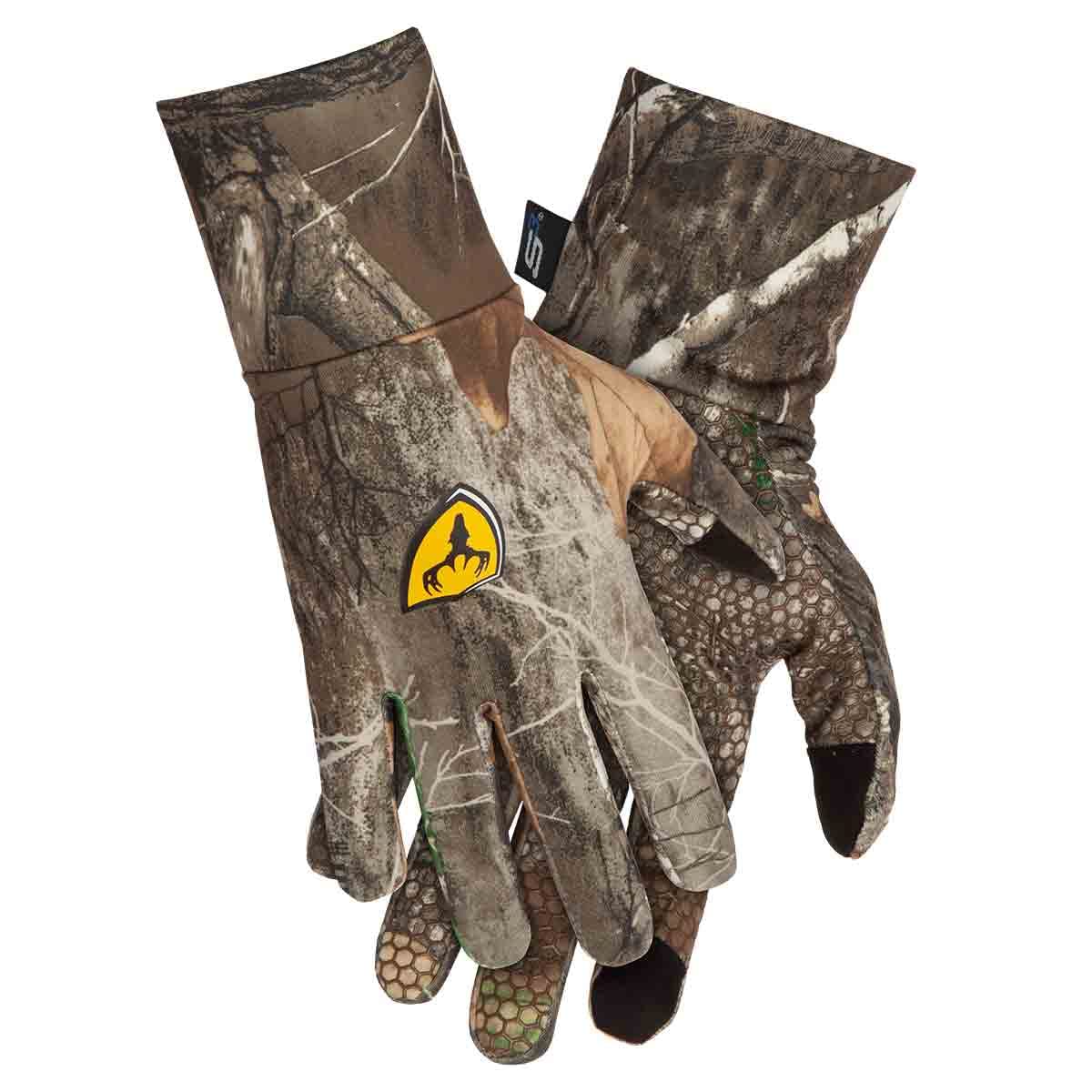 SCENTBLOCKER Shield Series S3 Touch Text Gloves, Hunting Gloves for Men