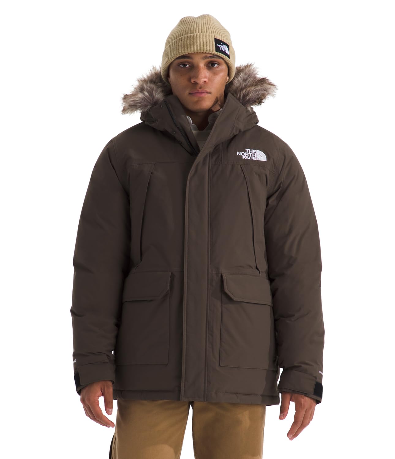 THE NORTH FACE Men's McMurdo Parka | Long Waterproof Winter Jacket With 600 Fill Waterfowl Down Insulation