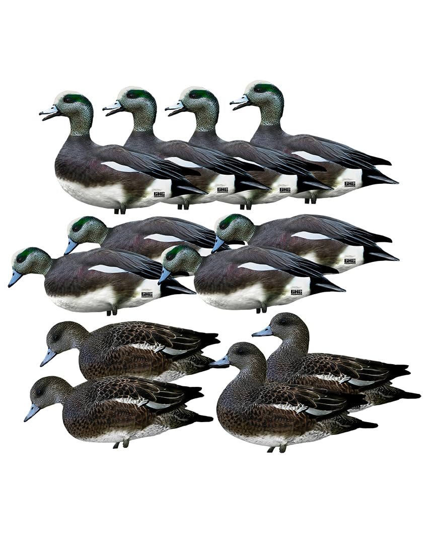 Banded GHG Pro Grade Silhouette Wigeon Duck Decoy 12PK