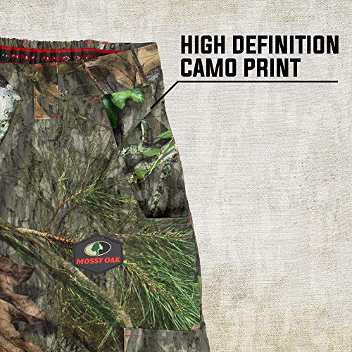 Mossy Oak Men's Lightweight Camo Hunting Pants Tibbee