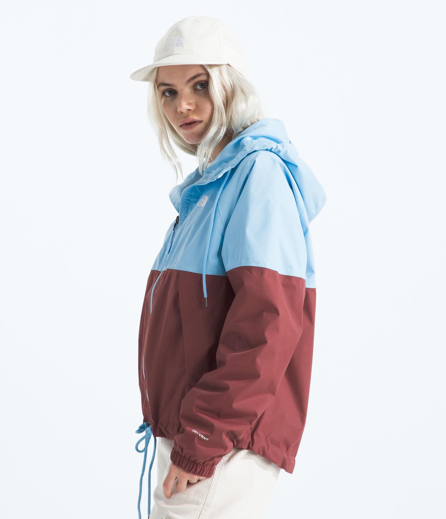 THE NORTH FACE Women's Antora Rain Hoodie (Standard & Plus Size) | Wind & Waterproof With Adjustable Hood & Drawcord Hem