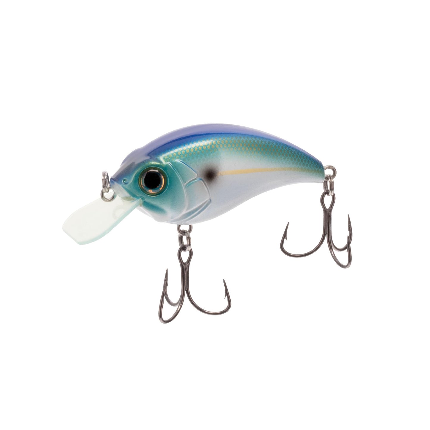 BILL LEWIS Lifelike SB-57 3/8 OZ. MDJ Series Squarebill Crankbait Fishing Lure with Mustad Triple Grip Hooks