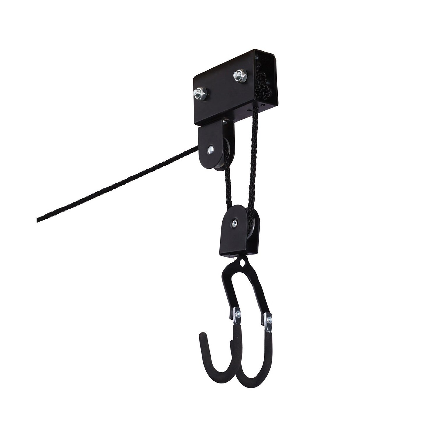 Kayak Storage Hoist - Overhead Pulley System with 125lb Capacity for Canoes, Bikes, Ladders, and More - for up to 12-Foot Ceilings