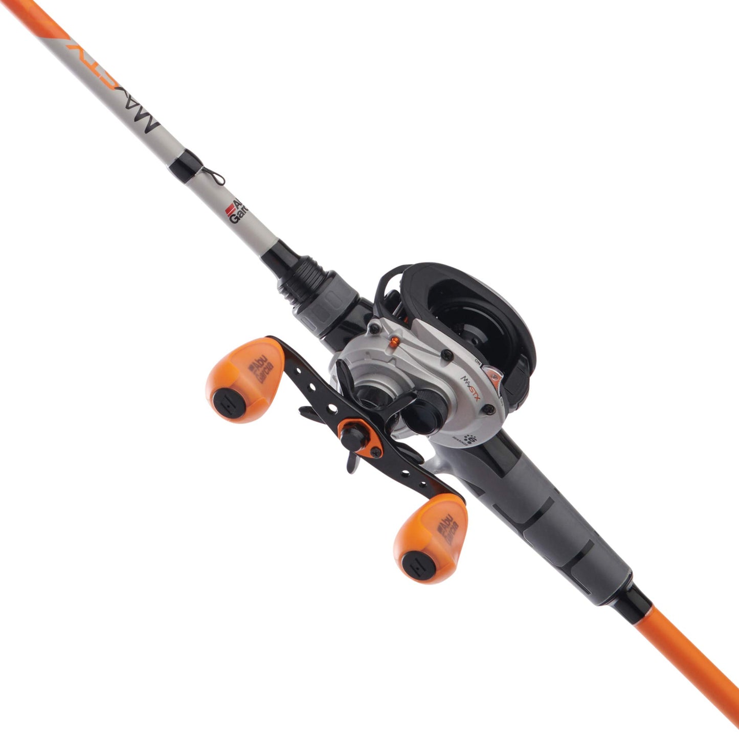 Abu Garcia Max STX Low Profile Baitcast Reel and Fishing Rod Combo