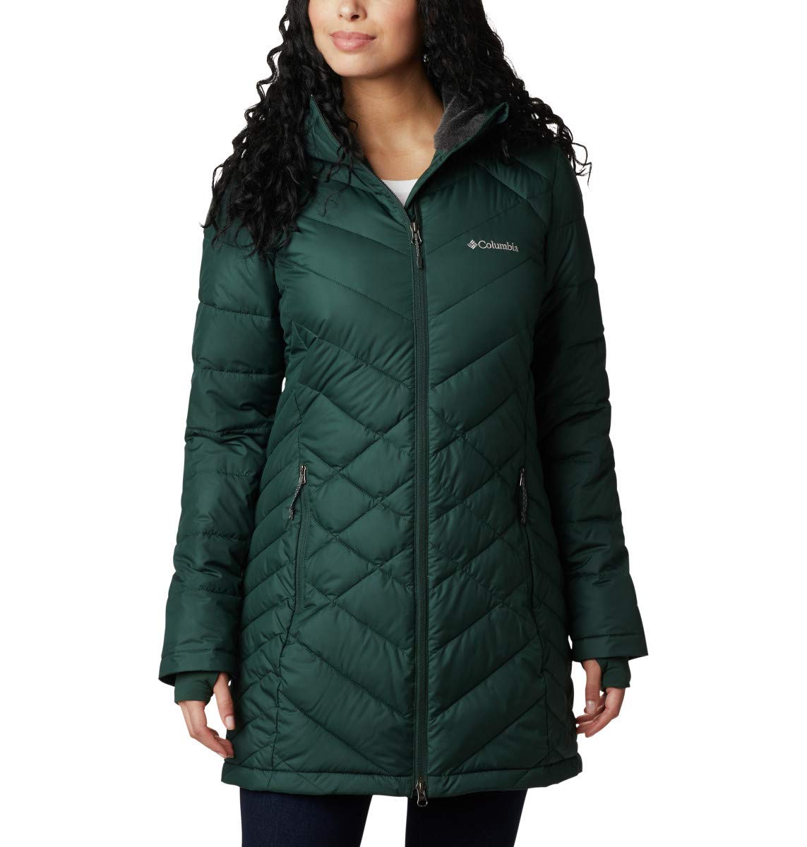 Columbia Women's Heavenly Long Hooded Jacket