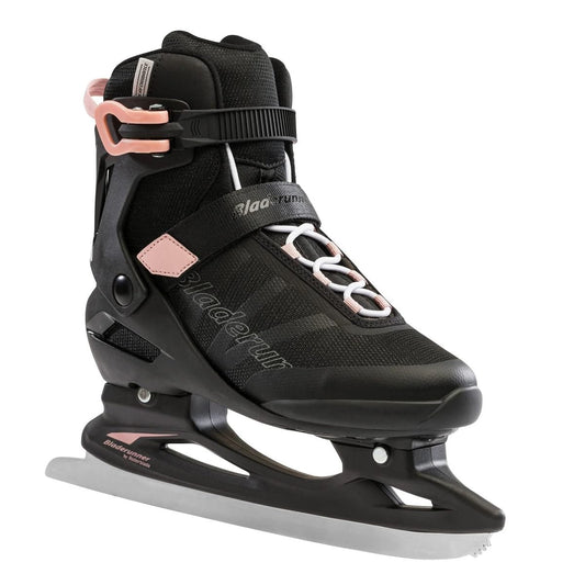 Bladerunner Igniter Ice Skates for Women, Black/Rose Gold 9