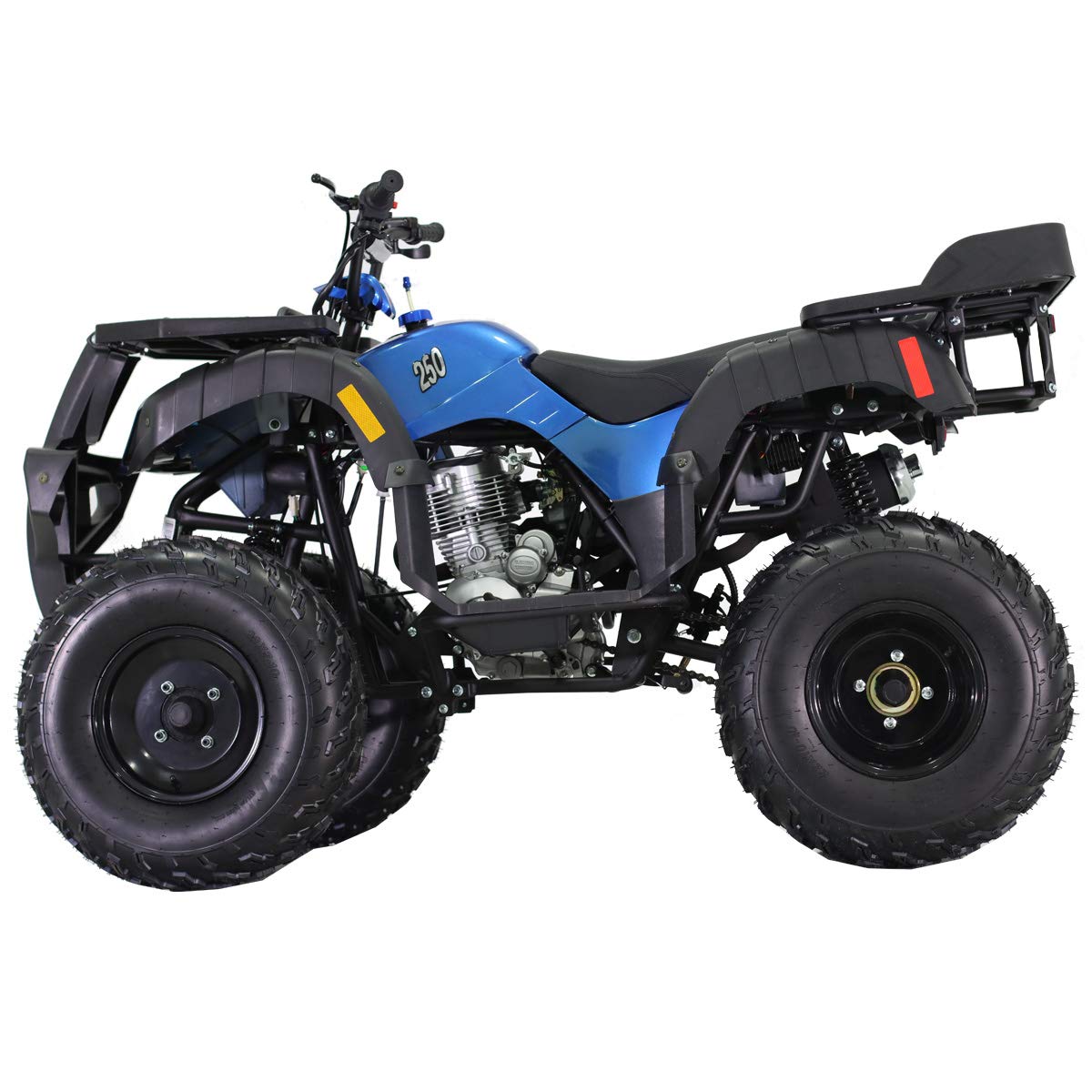 X-PRO Adult ATV Quad Four Wheelers 200 Utility ATV Full Size ATV Quad Adult ATVs,Blue