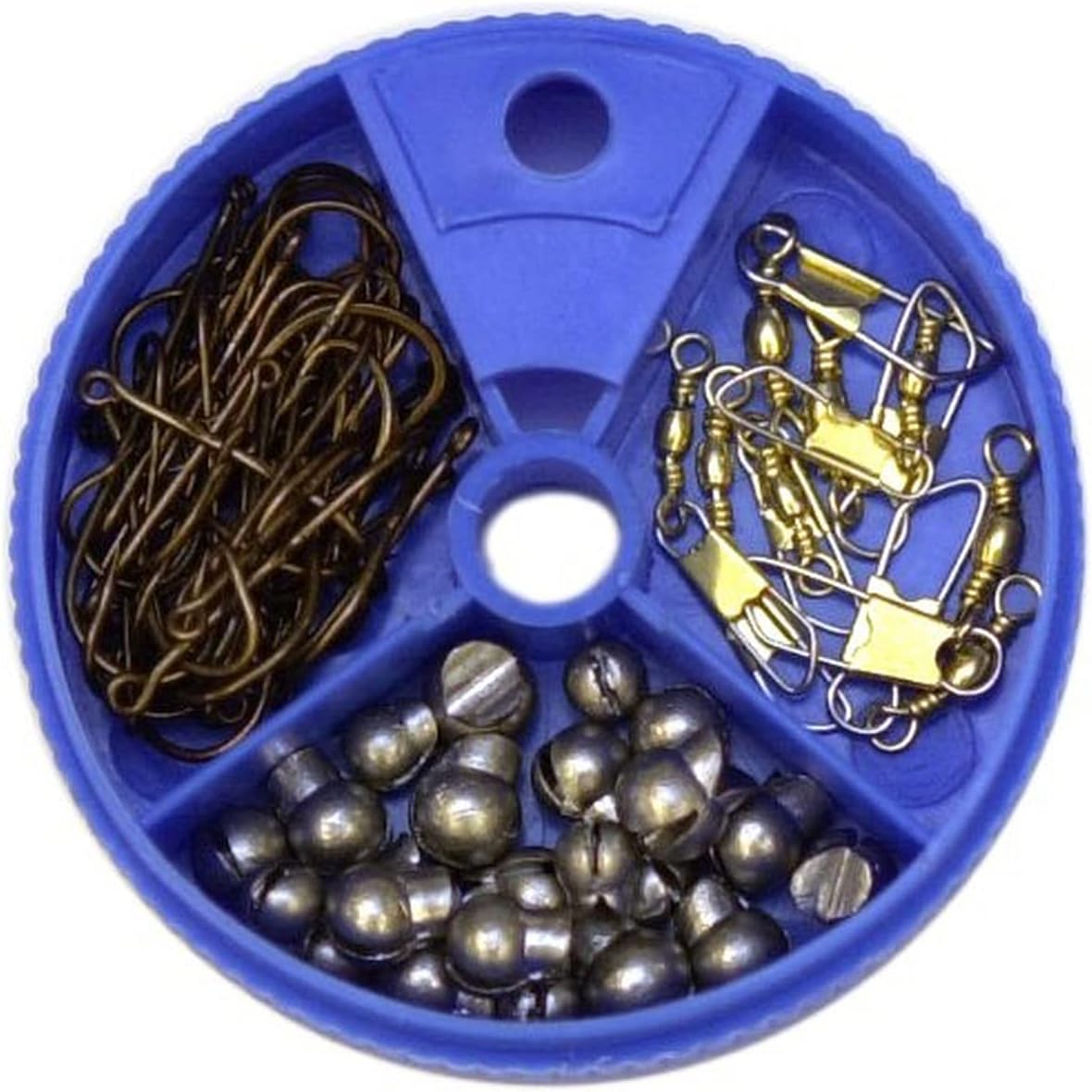 Eagle Claw 05010H-001 75Pc Tool Asst Hook/Swivel/Sinker Asst