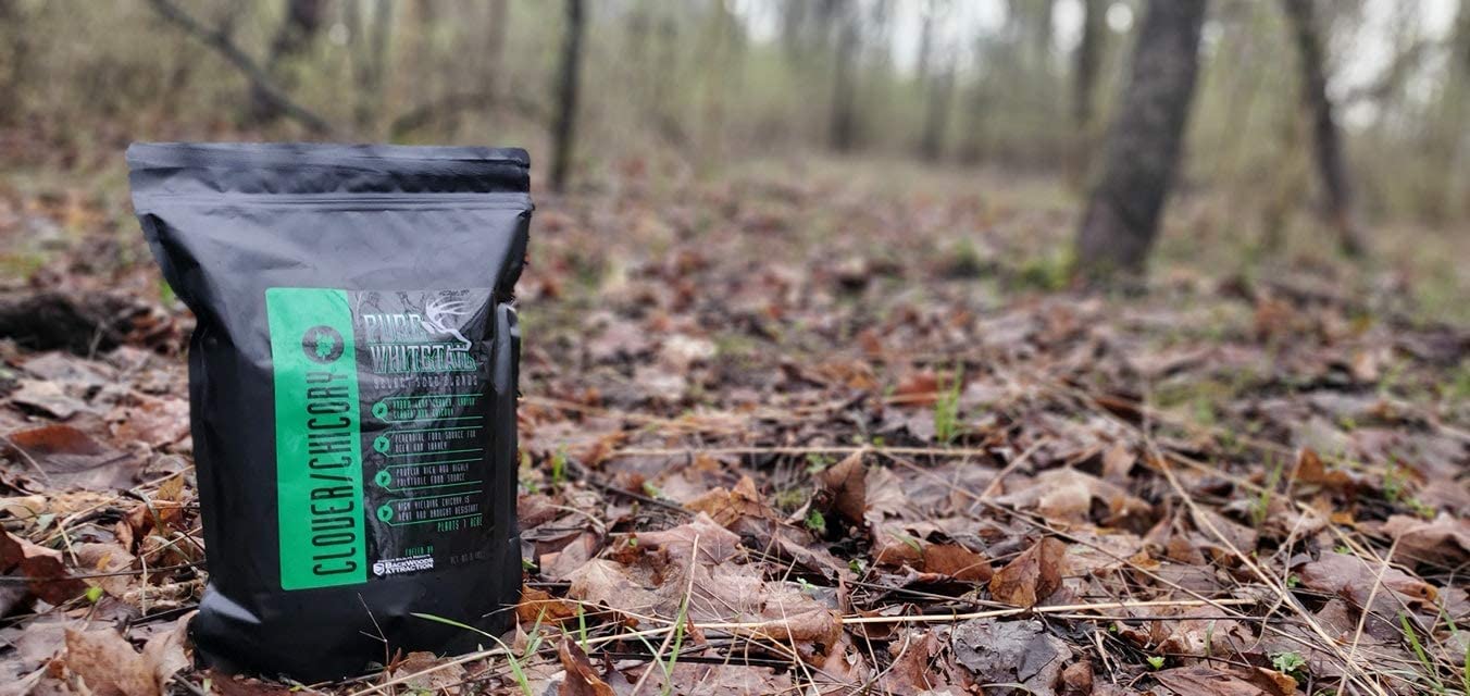 Shady Patch | All Year Deer Feeder | No Plow Food Plot Seed for Deer | Deer Food Plot Seed | White Clover Winfred Forage Brassica Rye Grass Rape Seeds| 5 lb Bags | 3-Pack