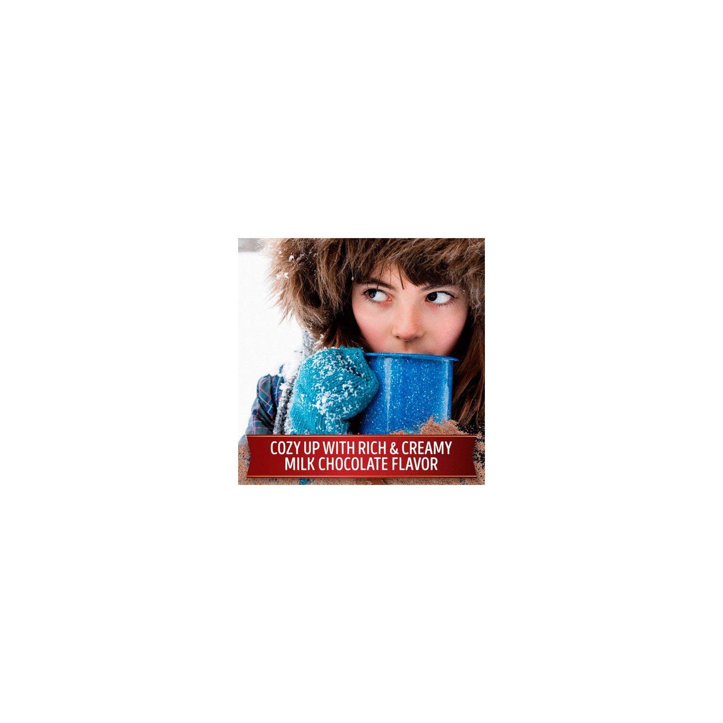 Swiss Miss Milk Chocolate Flavor Hot Cocoa Mix Canister, 76.55 oz.