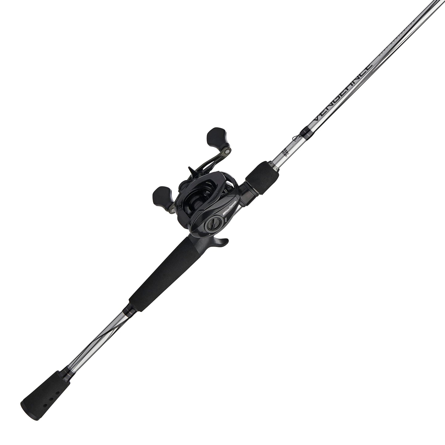 Abu Garcia Vengeance Low Profile Baitcast Reel and Fishing Rod Combo
