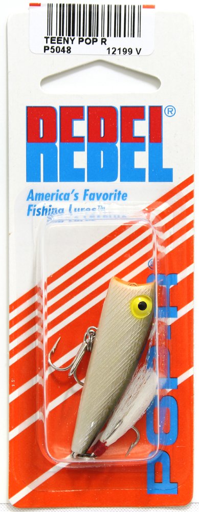 Rebel Lures Pop-R Topwater Popper Fishing Lure