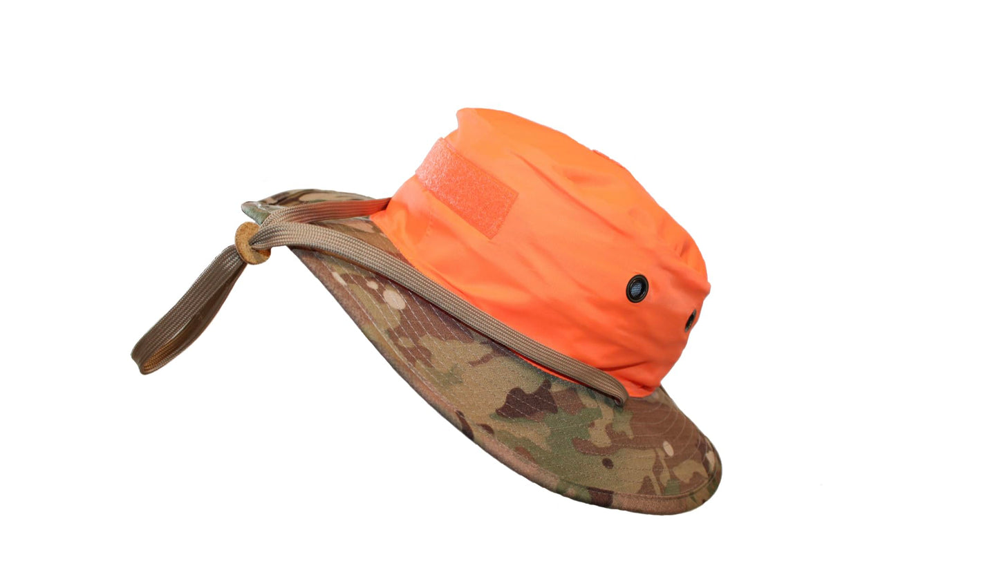 Reversible Blaze Boonie hat- 100% Ripstop - Scouting, Tactical, SAR, Hunting, Hiking, Camping, Fishing, Sun hat
