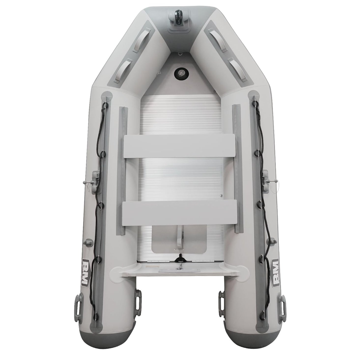 BEYOND MARINA Inflatable Dinghy Boat - 3-5 Person Inflatable Boat for Adults Heavy Duty Dinghies with Aluminum Oars, Floor Panels