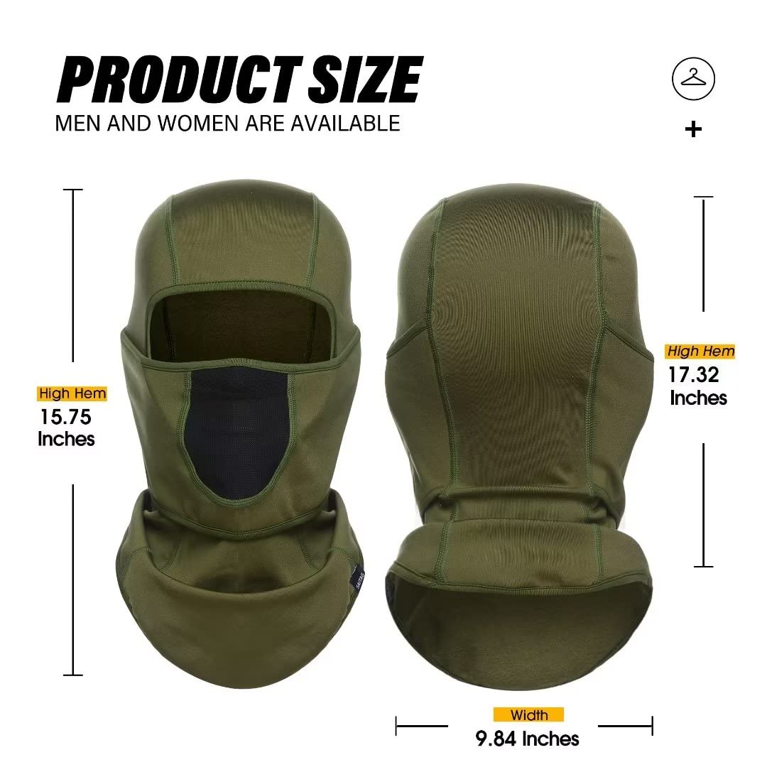 Balaclava Ski Mask Warm Face Mask for Cold Weather Winter Skiing Snowboarding Motorcycling Ice Fishing Men