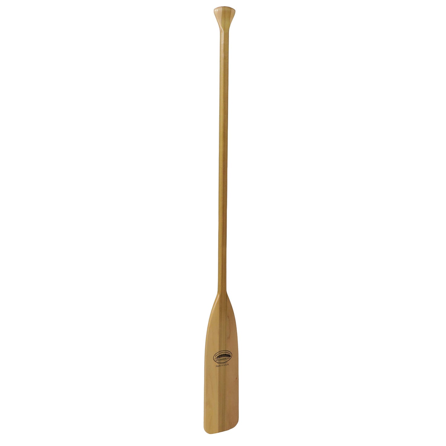 Attwood 11762-1 Canoe Paddle, Wooden, 5-Feet Long, Ergonomic Grip, Premium Wood Construction, Protective Finish