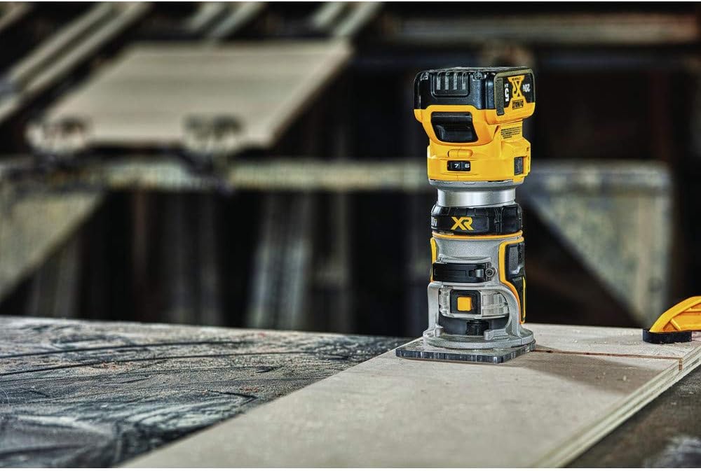 DEWALT 20V Max XR Cordless Router, Brushless, Tool Only (DCW600B)