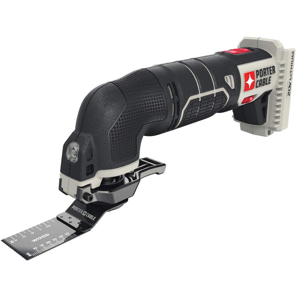 PORTER-CABLE 20V MAX 8-Tool Combo Kit Cordless Drill and Impact Driver, Circular and Reciprocation Saw, Jigsaw, Orbital Sander, Oscillating Tool, Flashlight (PCCK6118)