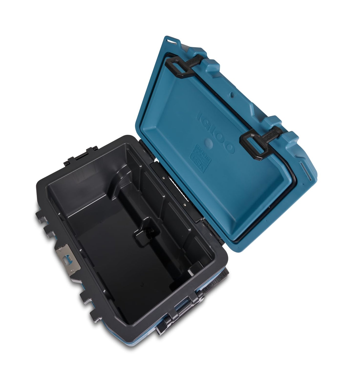 Igloo Trailmate 52Qt Wheeled Cooler, Insulated Hard Shell Ice Chest, Carbonite