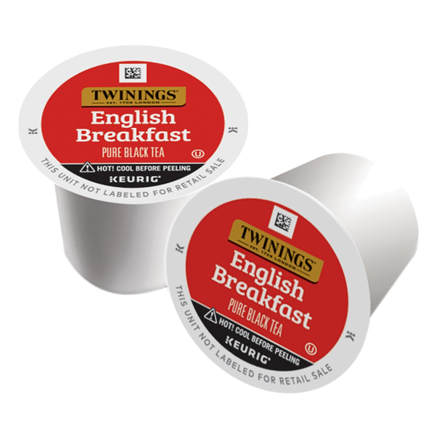 Twinings English Breakfast Black Tea K-Cup Pods for Keurig, 24 Count (Pack of 1), Smooth, Flavourful, Robust, Caffeinated, Enjoy Hot or Iced