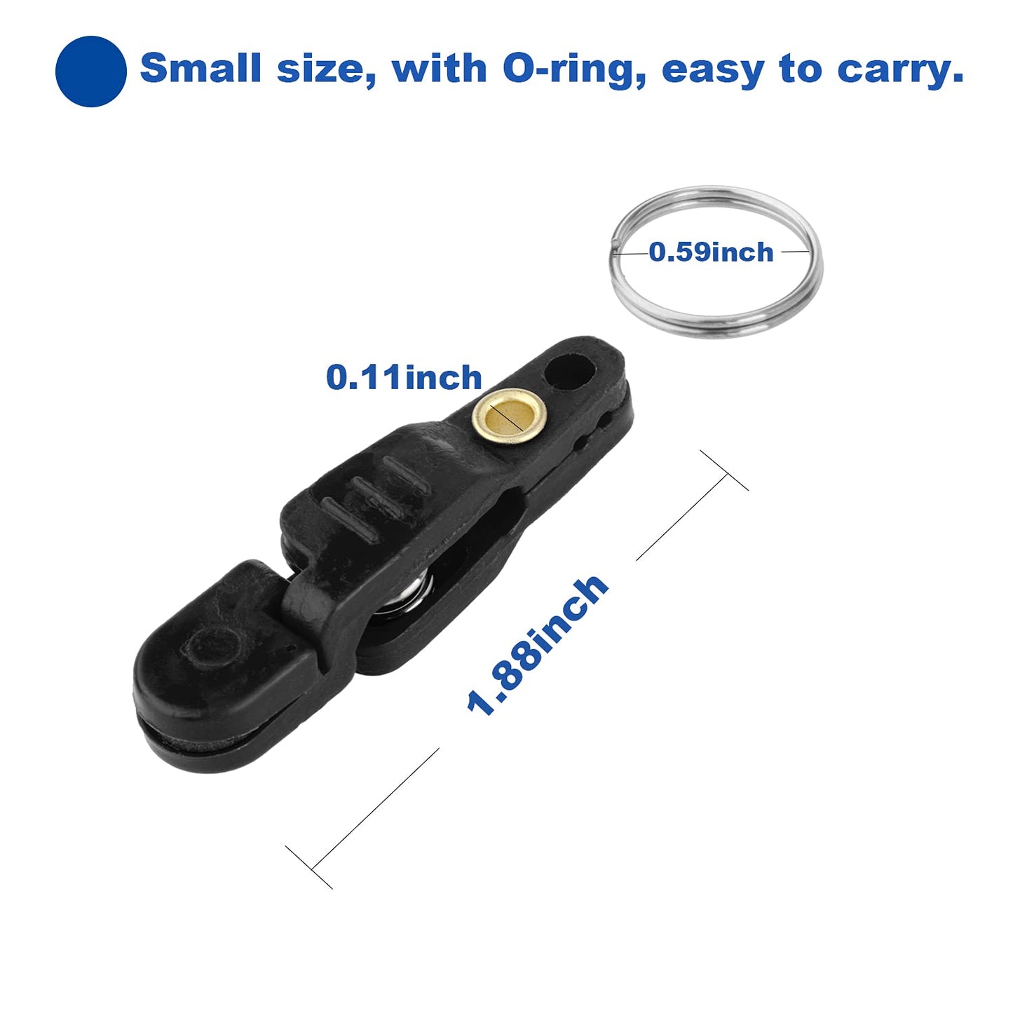 10Pcs Heavy Tension Downrigger Release Clips for Offshore Fishing, Planer Board, Weight, Kite