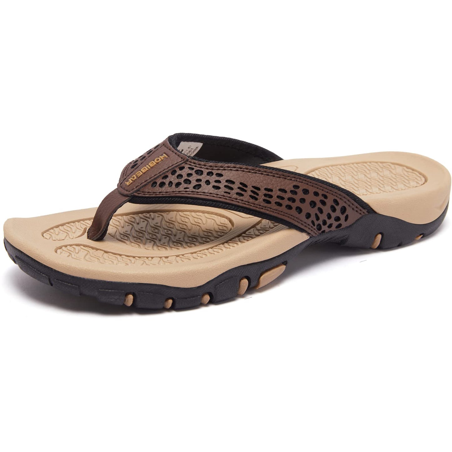 KIIU Mens Thong Sandals Indoor and Outdoor Beach Flip Flop