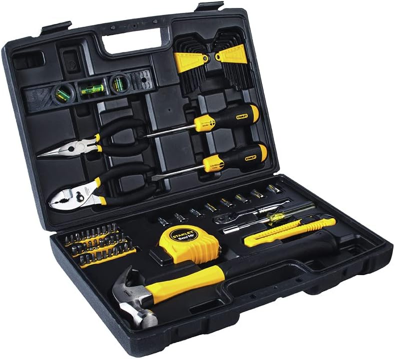 STANLEY Tool Set, Home/Mechanics, 65 Piece (94-248),Black