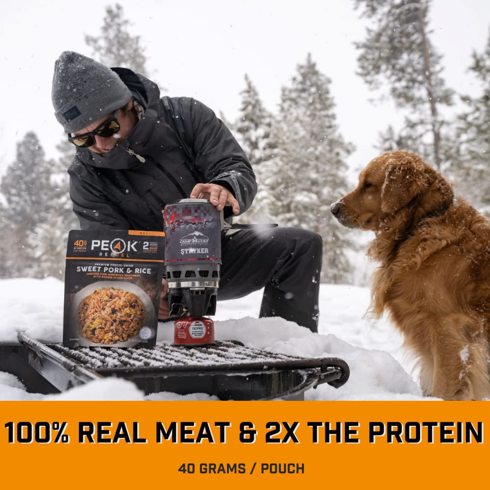 Peak Refuel Beef Stroganoff | Freeze Dried Backpacking and Camping Food | Amazing Taste | High Protein | Real Meat | Quick Prep Meals