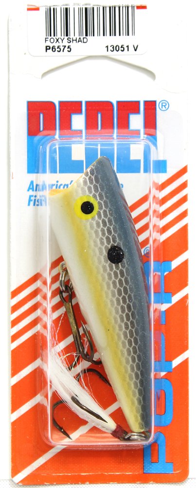 Rebel Lures Pop-R Topwater Popper Fishing Lure