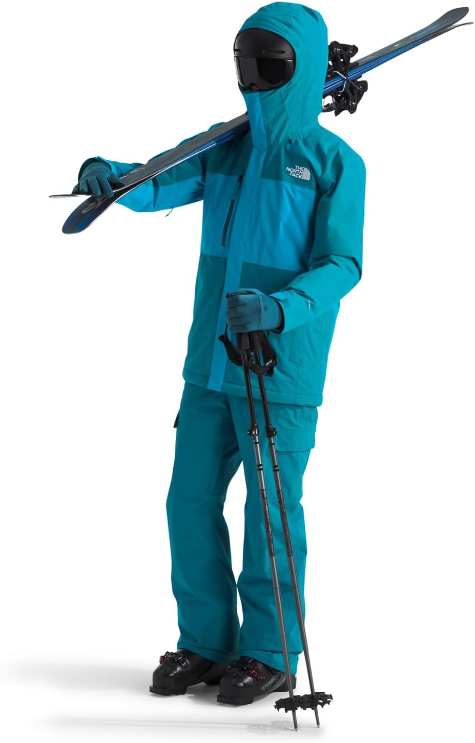 THE NORTH FACE Men's Freedom Insulated Jacket | Winter Coat With Water Repellent Finish, Helmet Compatible Hood & Zip Pockets