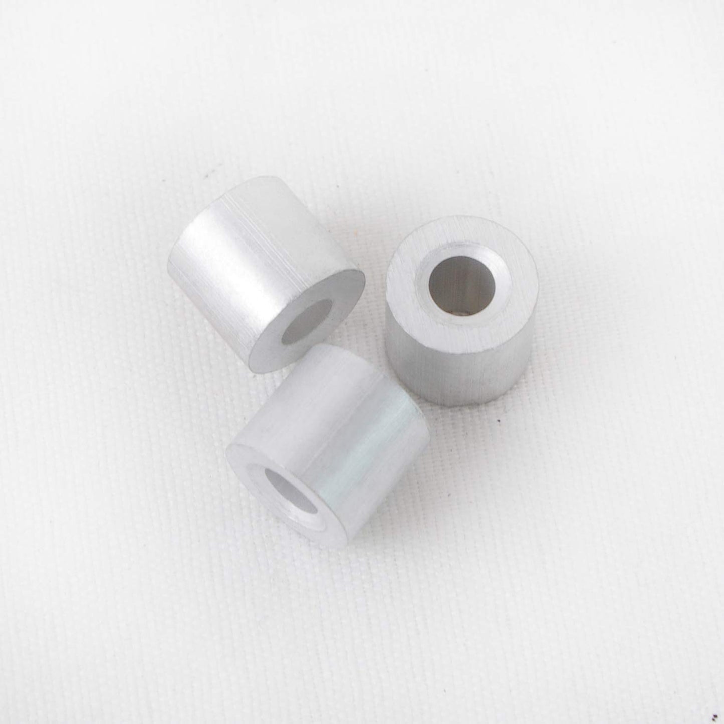 Wire Rope Stop Sleeve, for Wire Rope Dia. 1/16", Aluminum Alloy, PK 100