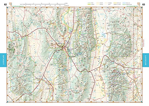 Nevada Road and Recreation Atlas - 8th Edition, 2021 (Benchmark)