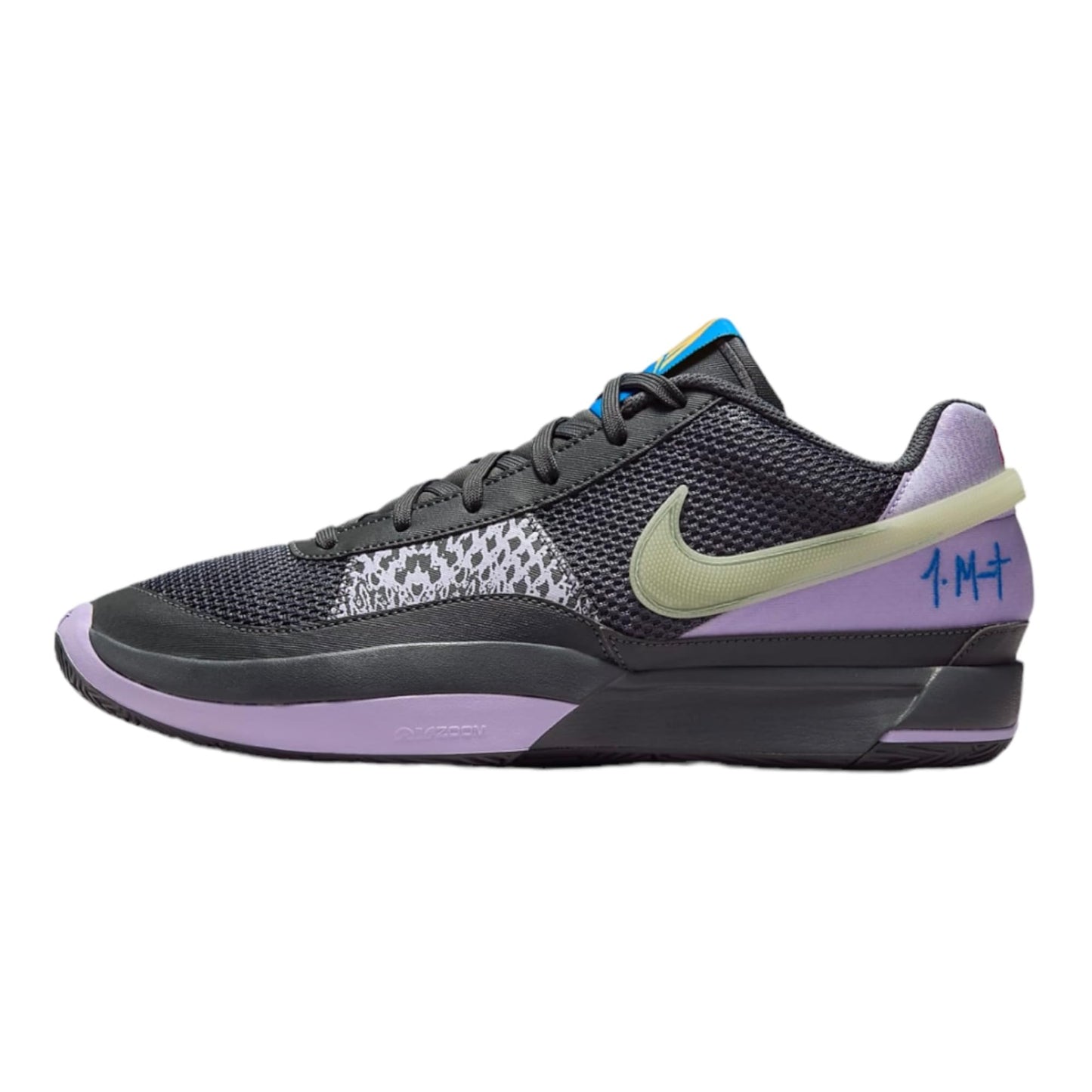 Nike Ja 1 Men's Basketball Shoes Iron Grey/Multi-Color FQ4796-001 11.5