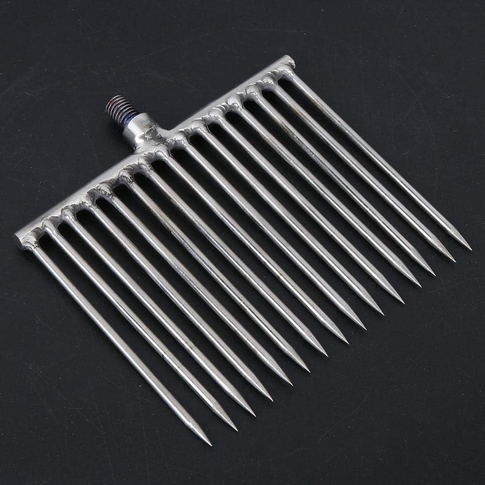 Fishing Spear, 15 Prong Stainless Steel Fish Spear Gig Fork for Outdoor Fishing Tackle Other Fishing Tools and Accessories