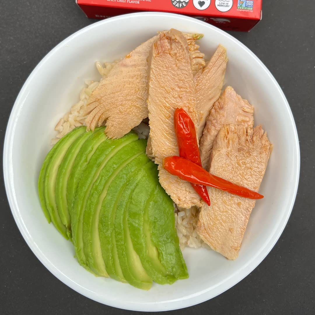 Natural Catch Tuna Filets, Hand Cut, Pole & Line Caught, Gluten-Free, Paleo, Keto Friendly (4.4 oz per can- Pack of 12)