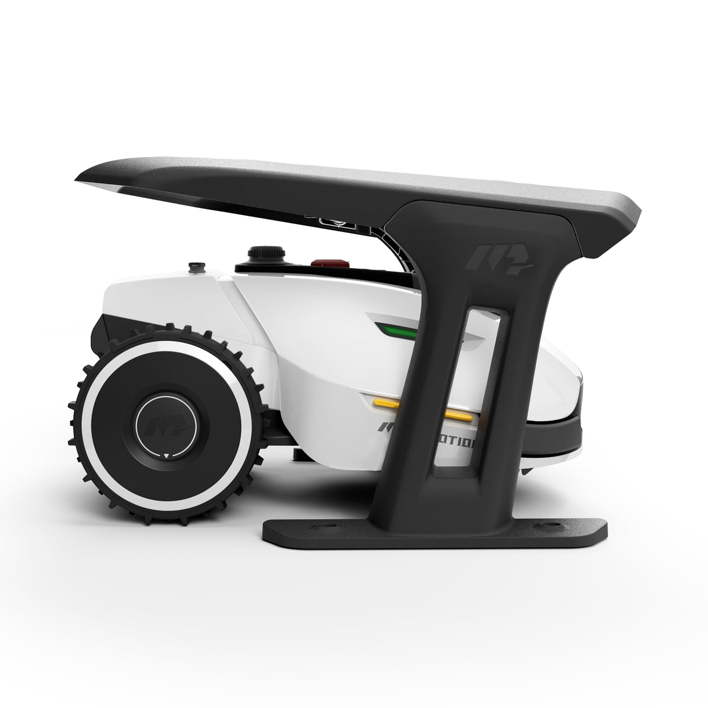 YUKA Mini 500H Robotic Lawn Mower Reception 0.12 Acre, Ultrasense AI Vision+ RTK Positioning, Auto Mapping, App Control, 50% Slope, Cutting Height 2''~3.5'', 15 Mowing Zones