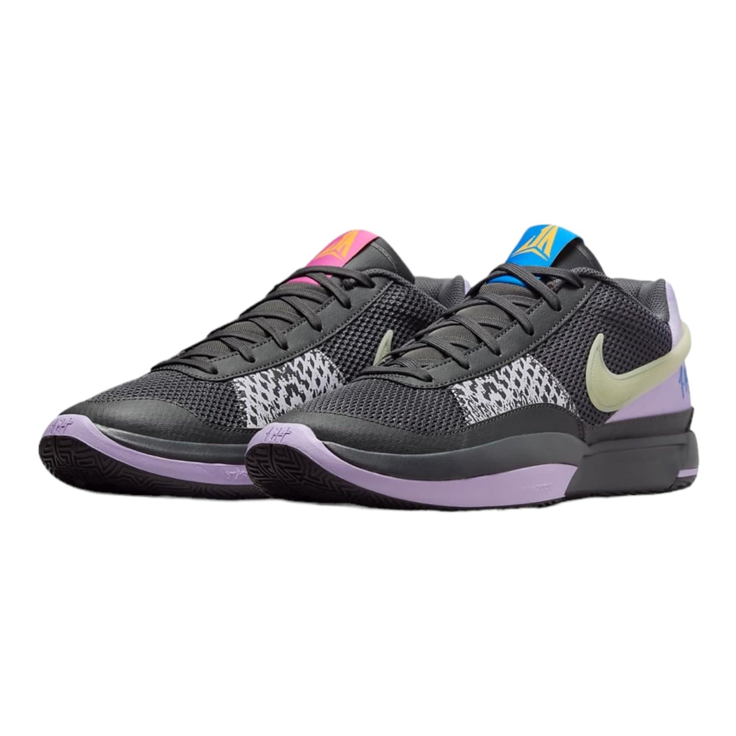 Nike Ja 1 Men's Basketball Shoes Iron Grey/Multi-Color FQ4796-001 11.5