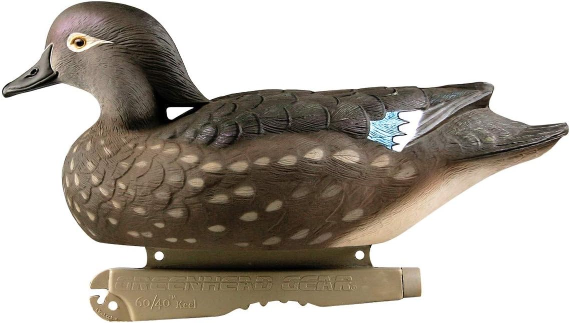 Avery Greenhead Gear GHG, Pro-Grade Lifesize Wood Duck Decoys, 73135-6 Pack