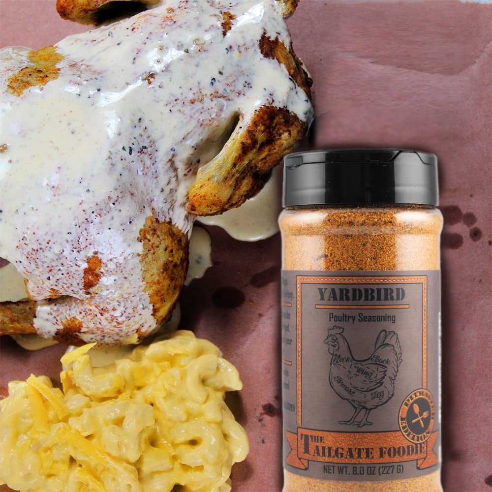 THE TAILGATE FOODIE Rare Pitmaster Gourmet Seasonings | 8 pc Grill Essentials Gift Set | 6 Secret Competition BBQ Spice Blends for Ribs, Pork, Brisket, Chicken, Fish, Steak *Great Christmas Gift*