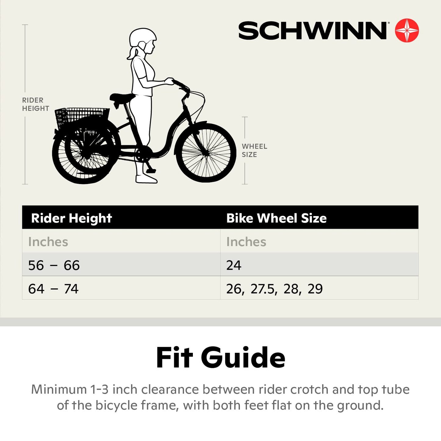 Schwinn Meridian Deluxe Adult Tricycle Bike, Mens and Womens Three Wheel Beach Cruiser, 26-Inch Wheels, Low Step-Through Frame, Wide Seat, Rear Folding Basket, 3-Speed, Red