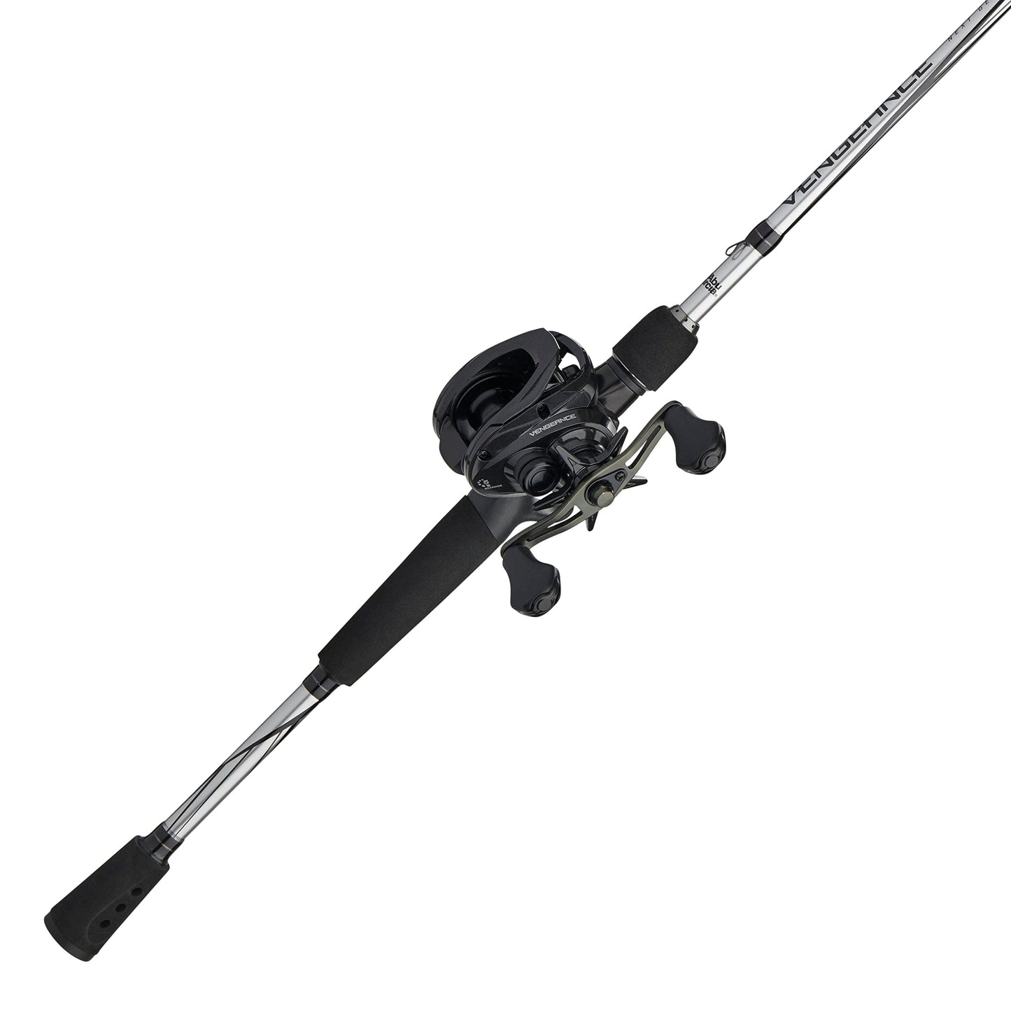 Abu Garcia Vengeance Low Profile Baitcast Reel and Fishing Rod Combo